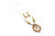 Roie Jaque Orange Spiny Oyster Cluster Necklace & Earrings Set 100426