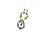 Roie Jaque Multicolor Turquoise & Spiny Oyster Necklace & Earrings Set 100426