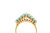 14K Gold Turquoise And Diamond Ring SS16019