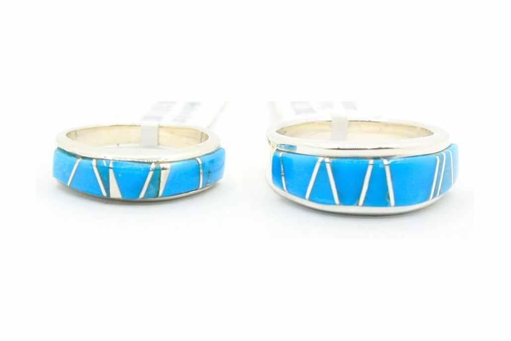 Native American turquoise rings