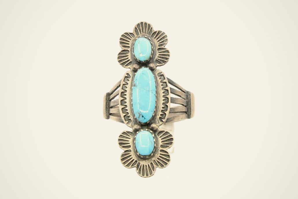 Native American turquoise rings