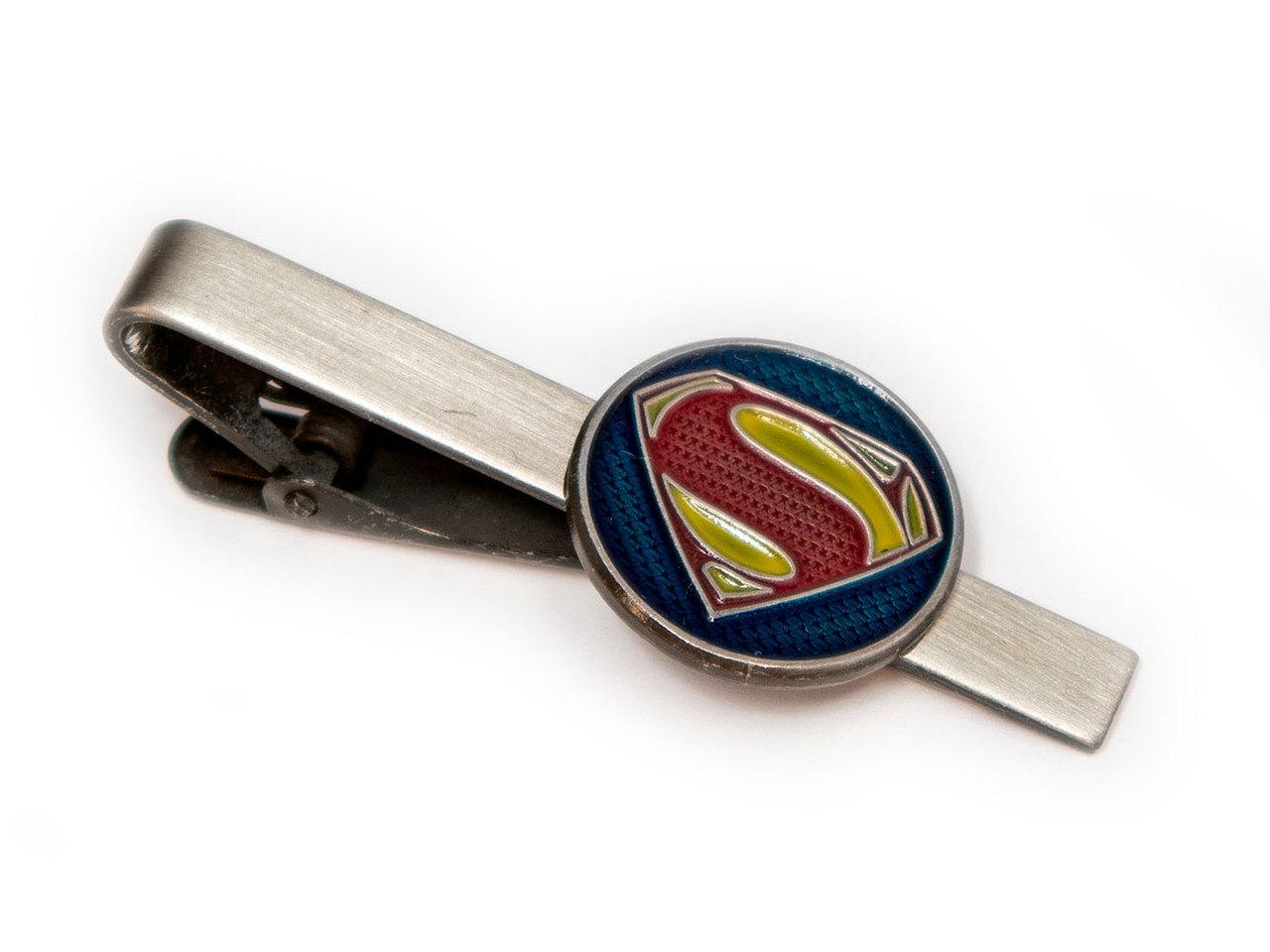 Superman Necklace Cufflinks LLC Black Superman Tie Bar App
