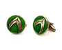 Aquaman Cufflinks, Justice League Cuff-Links, DC Comics Cuff Links