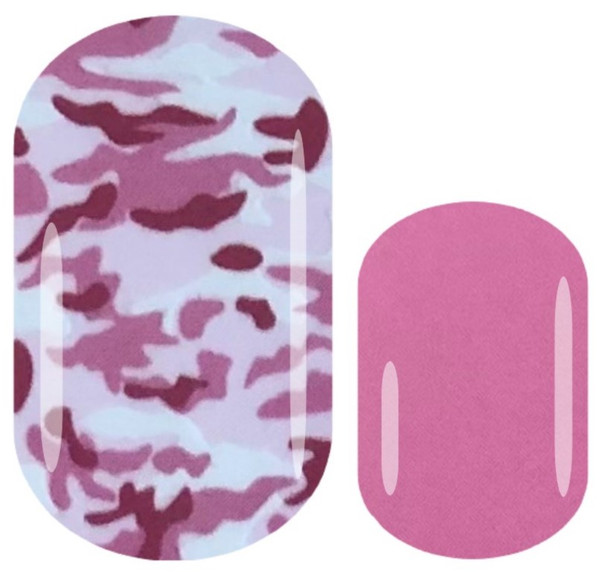 Pink Army - Nail Wraps
