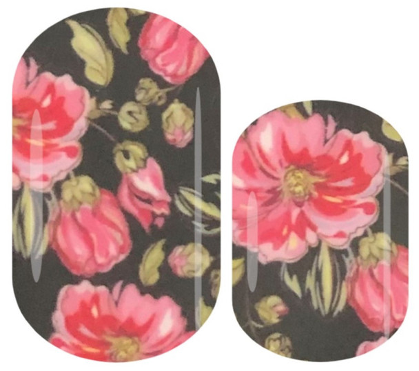 Vintage Floral - Nail Wraps