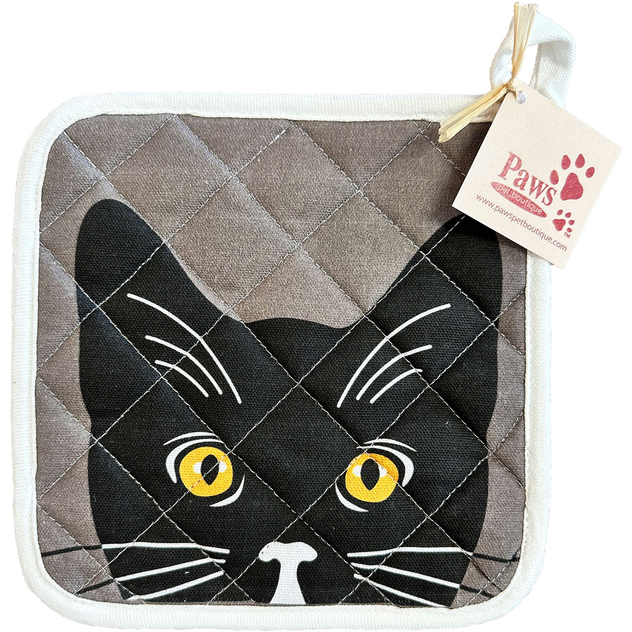 Celebrate Together™ Halloween Black Cat Oven Mitt & Pot Holder Set