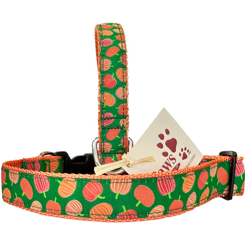 Fall Pumpkin Dog Collars