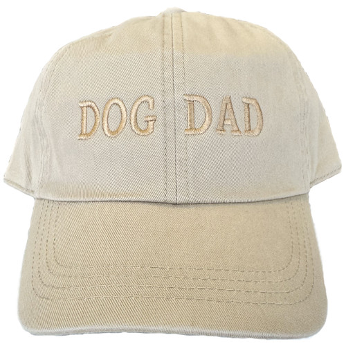 Dog Dad Khaki Baseball Hat