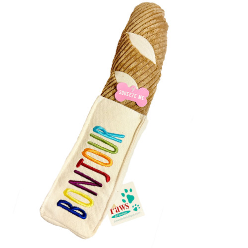 Bonjour Baguette Dog Toy