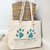 Life is Better with Paws Cotton Tote