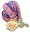 Maryland Blue Crabs Dog Leashes with Pink Ribbon Background