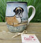 Hand-painted Boxer Mug made in USA