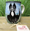 Black and White Tuxedo Handmade Mug