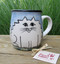 Hand-painted Kitty Mug made in USA