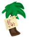 Palm Tree Organic Catnip Toys Made in USA