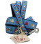 Light Blue Rainbow Fleet Sailing Dog Leashes.