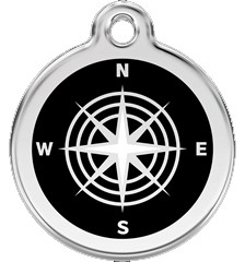 Compass Pet Collar Tags at PawsPetBoutique.com | Durable Stainless ...