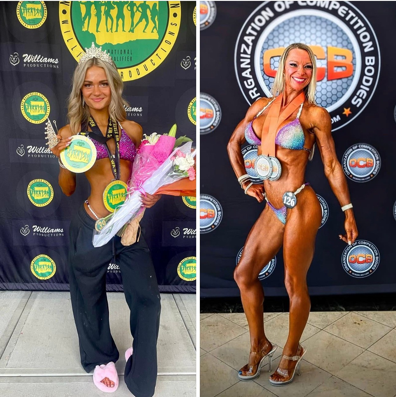 PhysiqueFX Athlete Spotlight - Lauren and Jenny