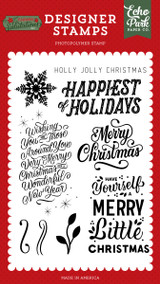 CSA289041 - Happiest Of Holidays Stamp Set