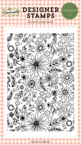 Homemade: Homemade Floral Background Stamp Set