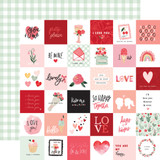 My Valentine: 2x2 Journaling Cards