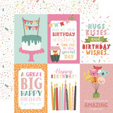 A Birthday Wish Girl: 4x6 Journaling Cards