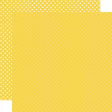 Dots & Stripes: Yellow 12x12 Patterned Paper
