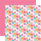 It's Your Birthday Girl: Birthday Girl Party Fans 12x12 Patterned Paper