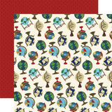 Scenic Route: Globes 12x12 Patterned Paper