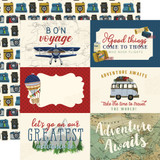 Scenic Route: 6x4 Journaling Cards 12x12 Patterned Paper