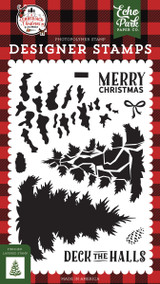 A Lumberjack Christmas: Layered Pine Tree Stamp Set