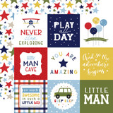 Little Dreamer Boy: 4x4 Journaling Cards