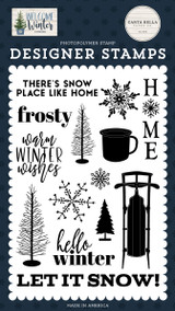 Welcome Winter: Snow Place Like Home Stamp Set