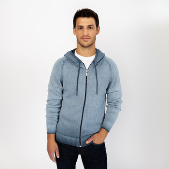 Cotton Full Zip Sweater Hoodie