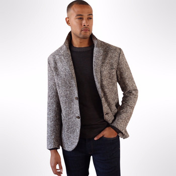 Scuba Back Tweed Jacket