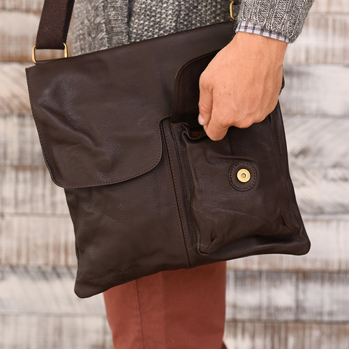 Utility Crossbody Calfskin Leather 