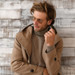 Wool Cashmere Duffle Coat Peacoat