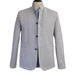 Stand Collar Cotton Linen Jacket