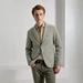 2 Button Cotton Linen Jacket