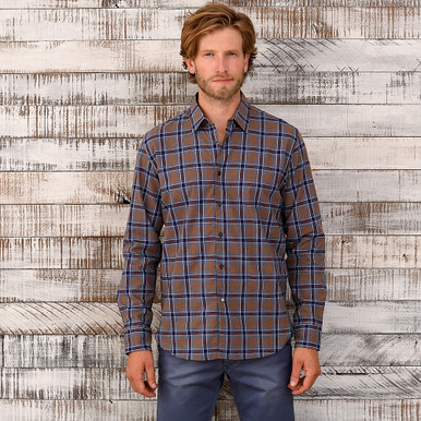 NEIGHBORHOODXWDS OMBRE CHECK SHIRT LS