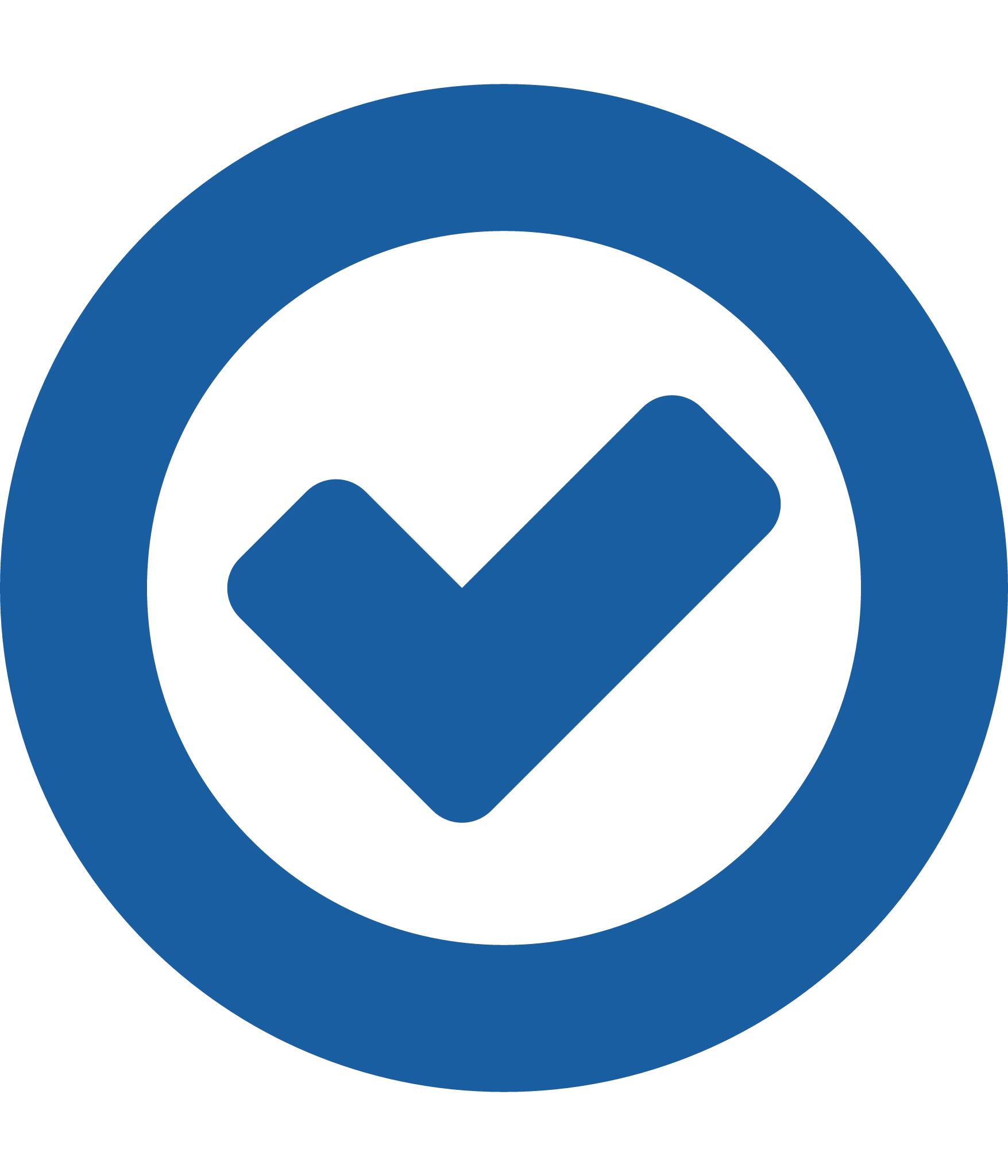 checkmark with circle
