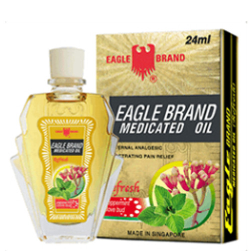Eagle Brand Refresh  Medicated Oil (Yellow)