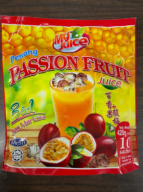 My Juice Penang Passion Fruit Juice 3 in 1
