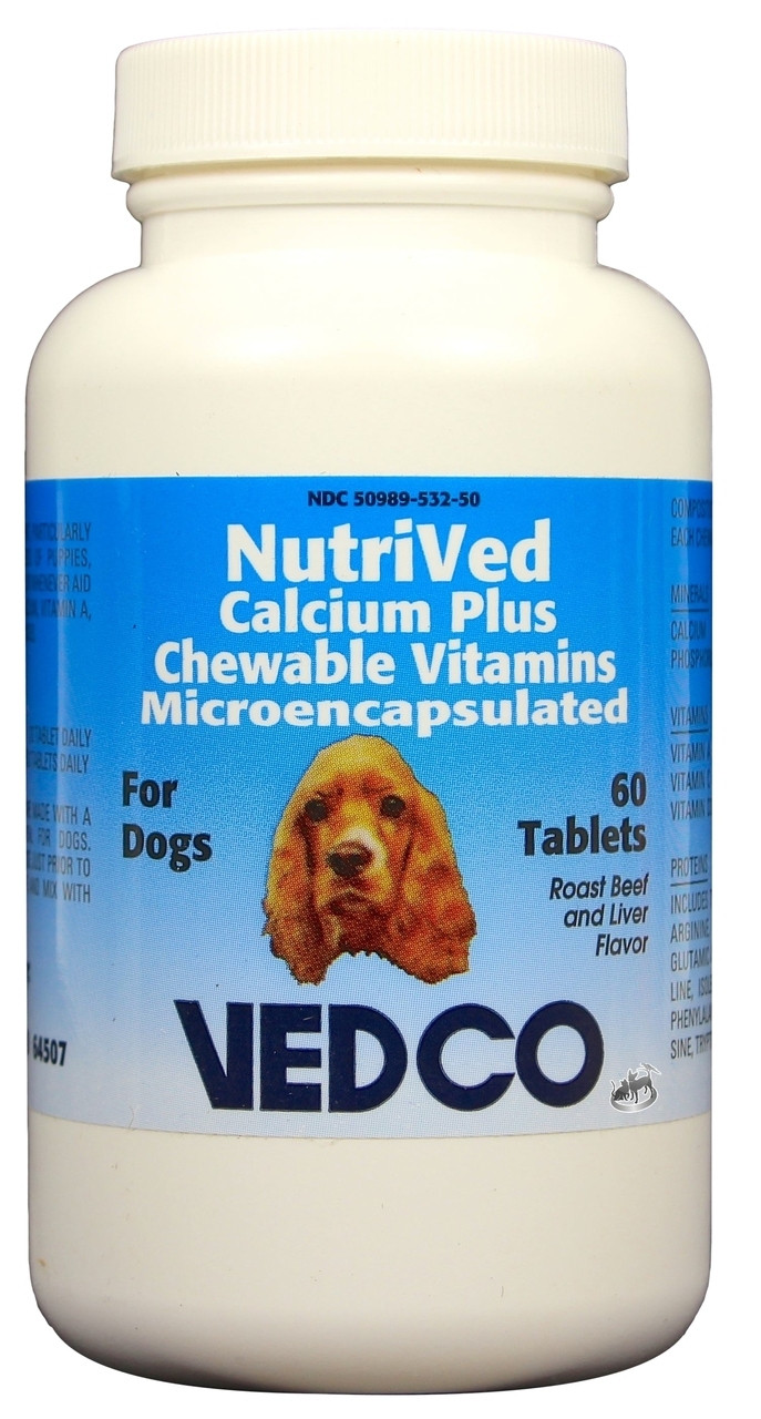 how much calcium does a dog require