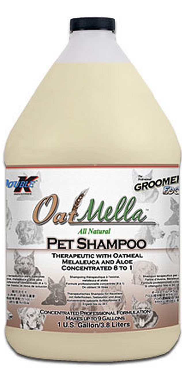 Oat Mella Therapeutic Pet Shampoo with Oatmeal and Aloe 1 gallon