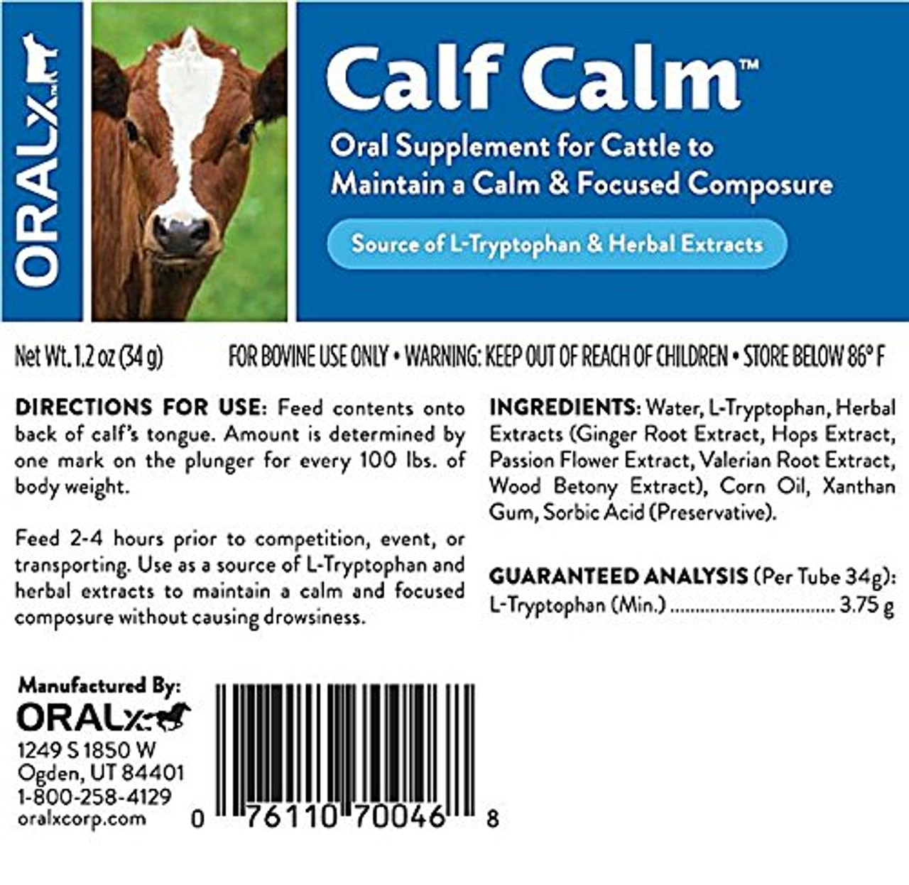 ORALx Oral Supplement for Cattle (34 g) - Pet Wish Pros