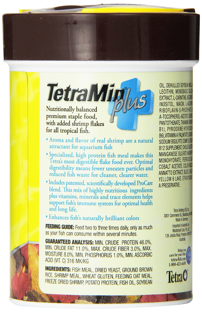 Tetra TetraMin Plus Tropical Flakes Fish Food