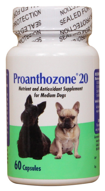 Proanthozone 20 Capsules for Medium Dogs (60 count)