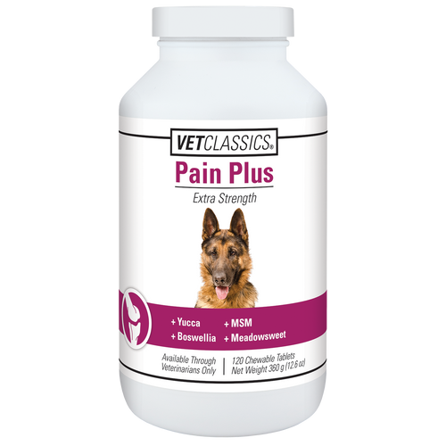 Pain Plus Canine Chewable Tablets (120 count)