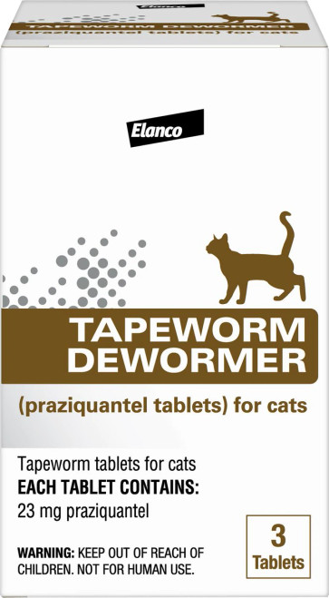 Elanco Expert Care Tapeworm Dewormer for Cats (3 count)